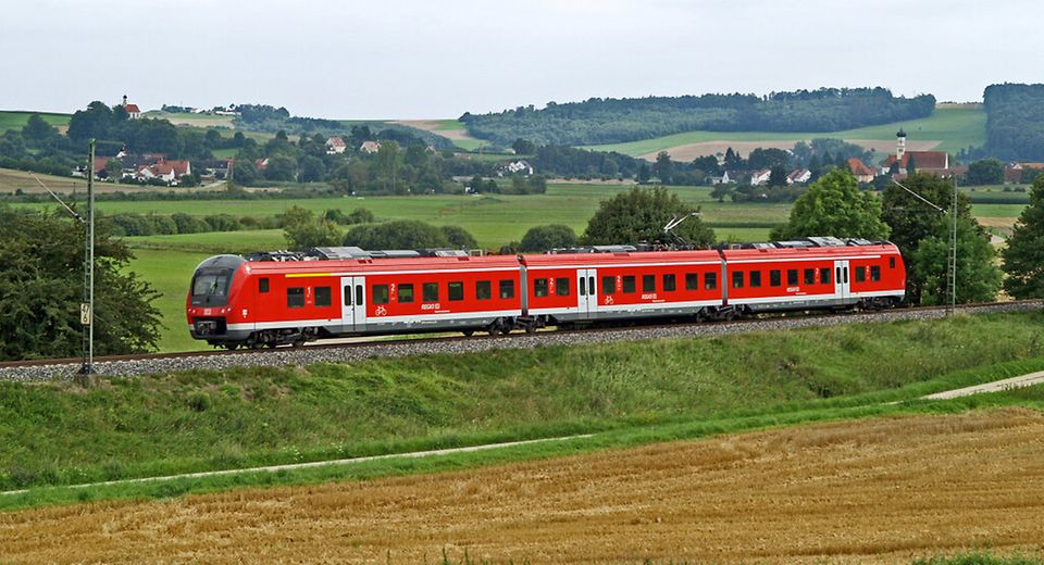 Bahn-Bayern-Landschaft
